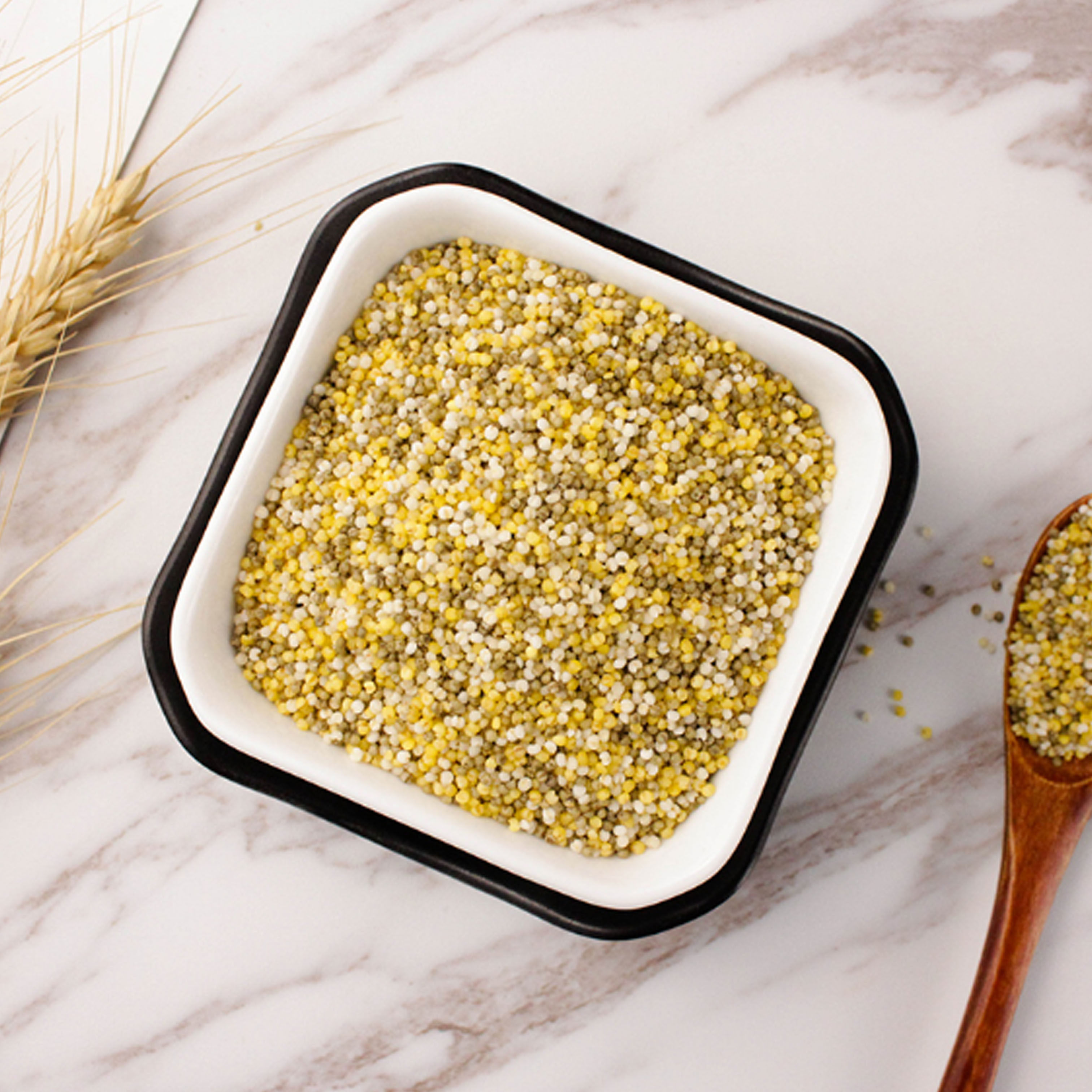 敖汉8块米月宝宝黄米绿米黑米白米4kg小米小米