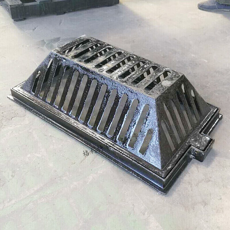 溢流铸铁井盖方形海绵城市口溢水井球墨铸铁雨水井盖