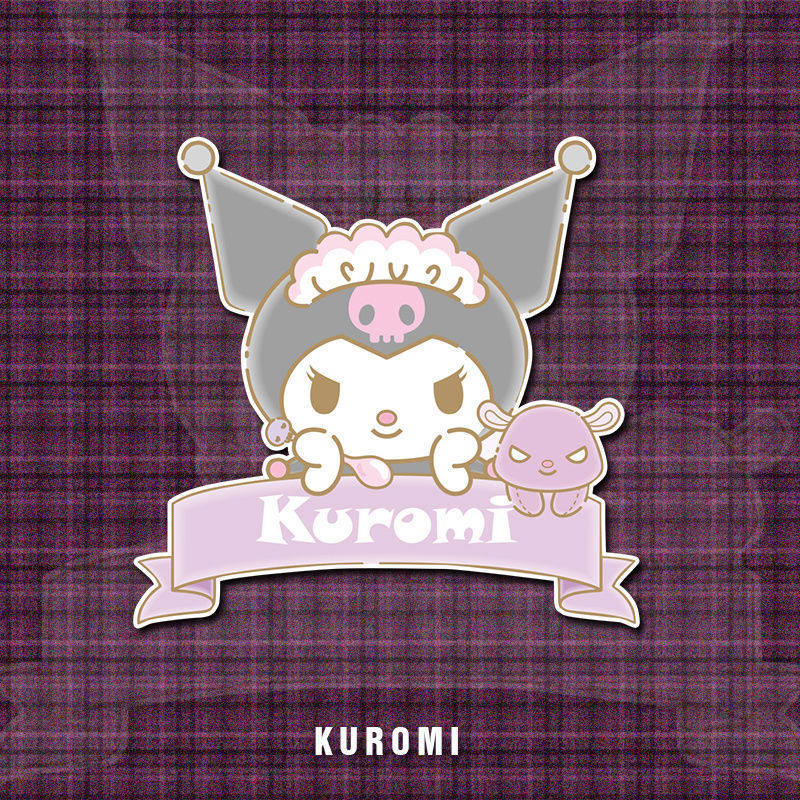 贴纸可爱库洛米合集防水汽车摩托车卡通笔记本装饰汽车装饰贴