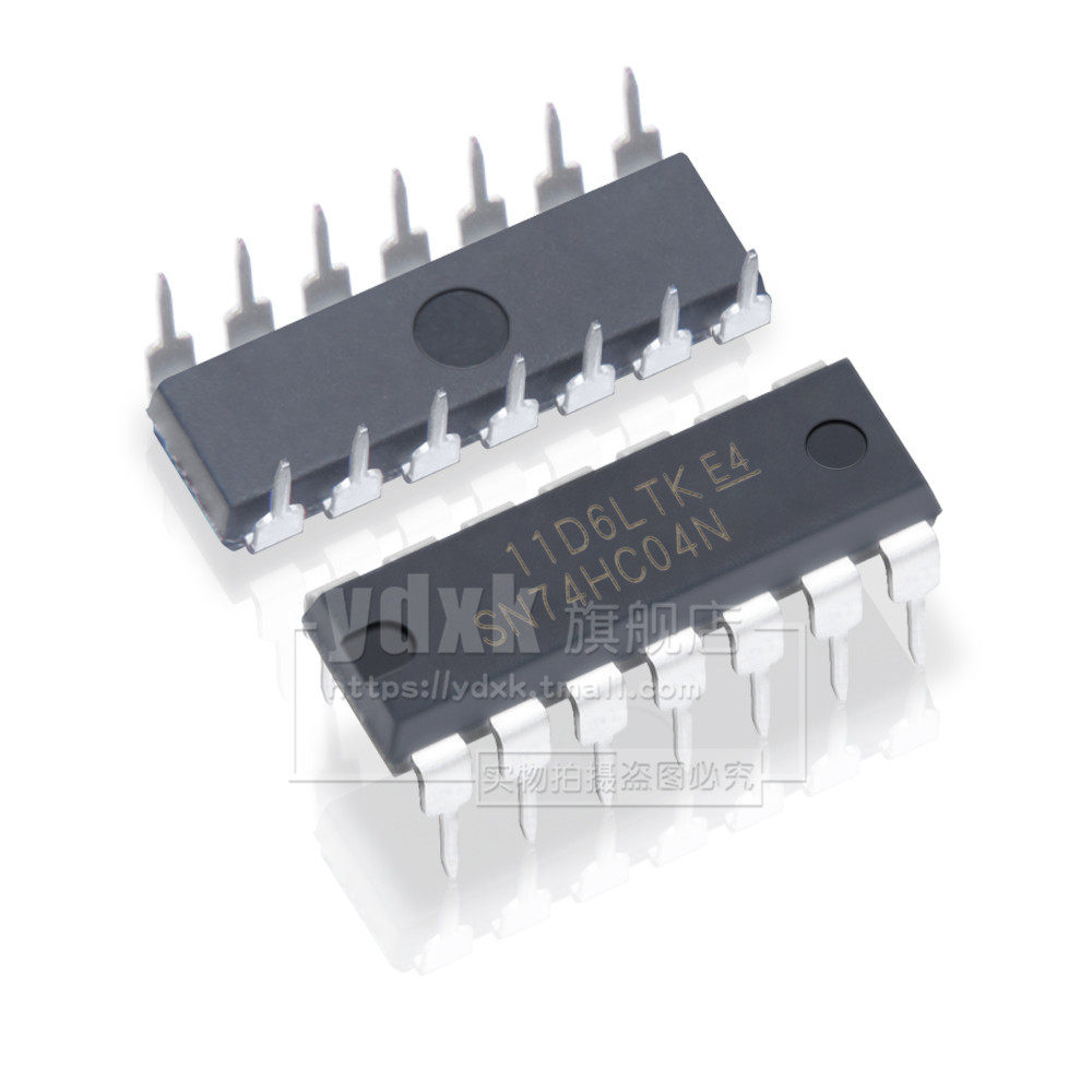 集成电路ic 芯片 六路反向器 sn74hc04n 74hc04 直插dip14 - 痕风的