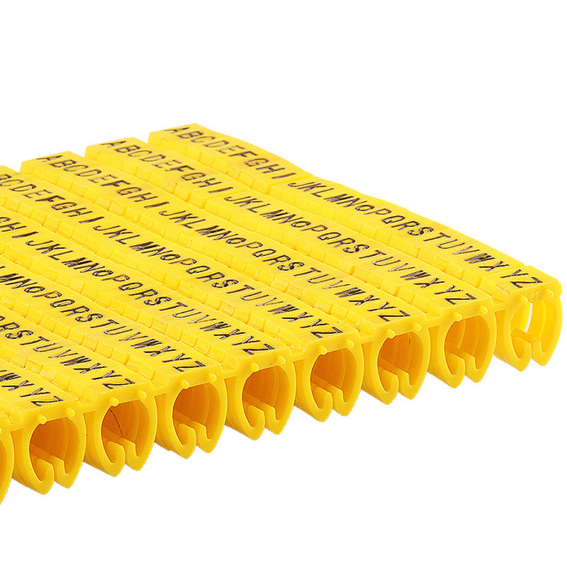 线标号码字母电工电线编码记号管网网线编号套管