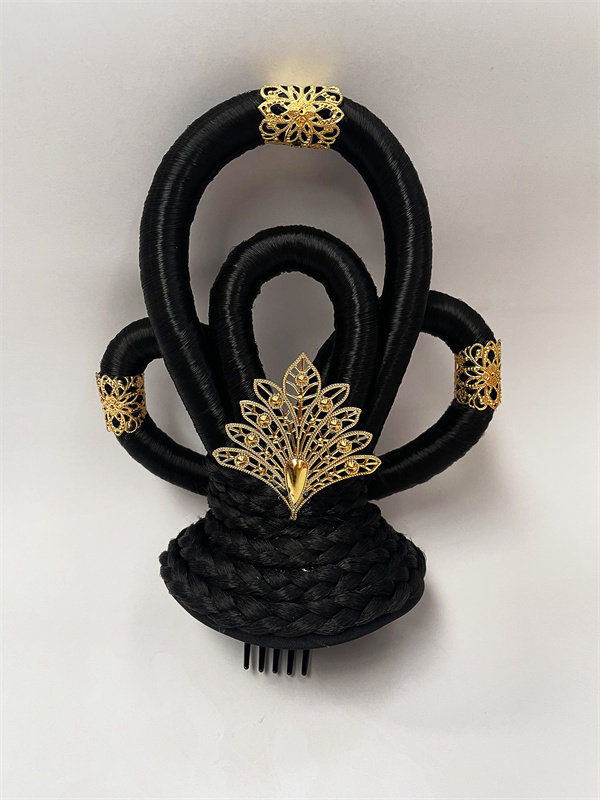 汉唐古风造型飞天头饰古装洛神甄宓演出仙女发饰