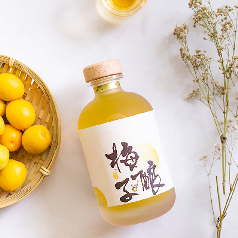 【立早记梅子酿】青梅子小酒 青梅酿2瓶装低度雪水陈酿甜水果酒