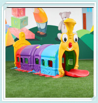 New Mchen Playground Inside And Outside Childrens Toys Small Genie Tunnel Nursery School Children Drill Holes Plastic Pleasure