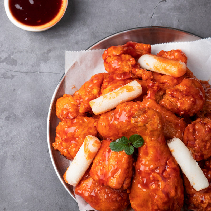 炸鸡柚子基斯裹酱蘸酱甜辣韩式商用酱料1kg酱类调料