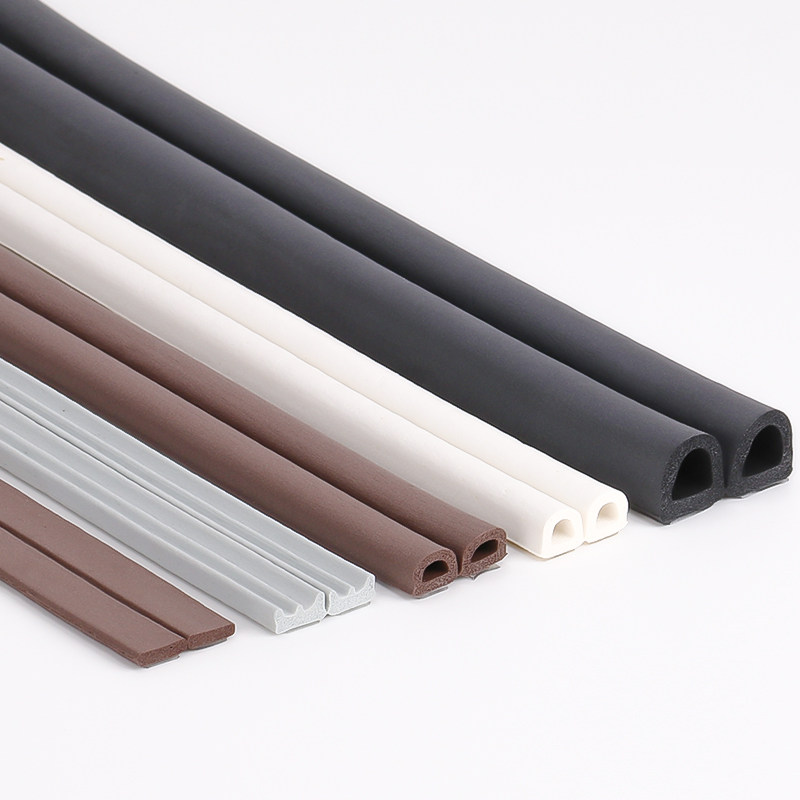 自粘门窗密封条房门木门缝填补隔音条窗户防水防风条衣柜防撞胶条