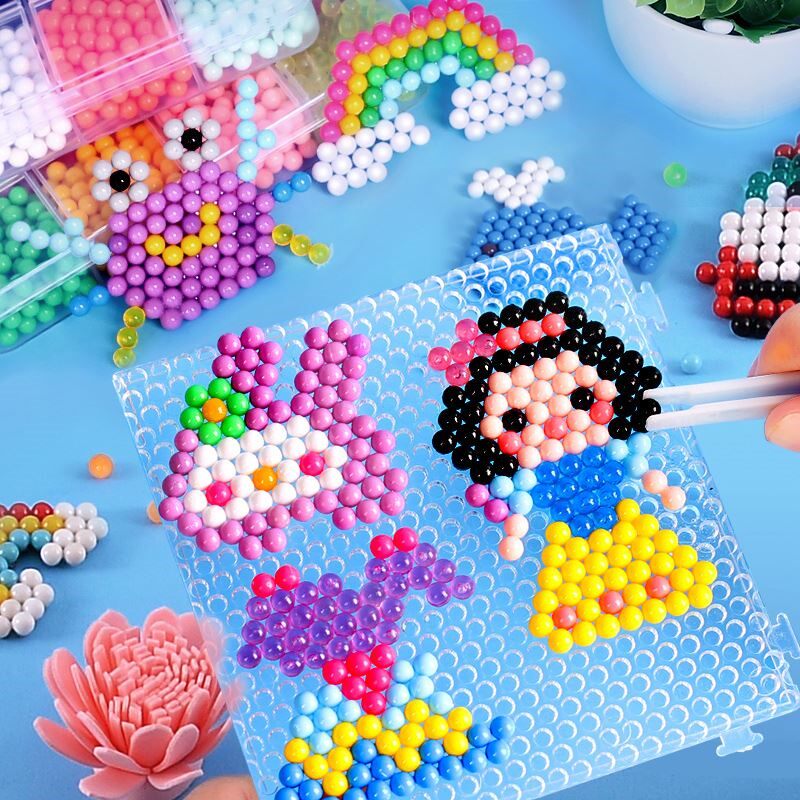 魔法珠儿儿童神奇水雾魔珠男孩女孩diy手工手工制制作手工创意粘贴类