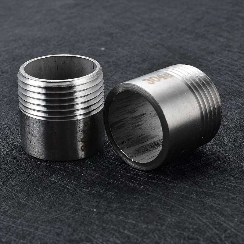 不锈钢单头丝管子水管接头焊接外丝牙头接头