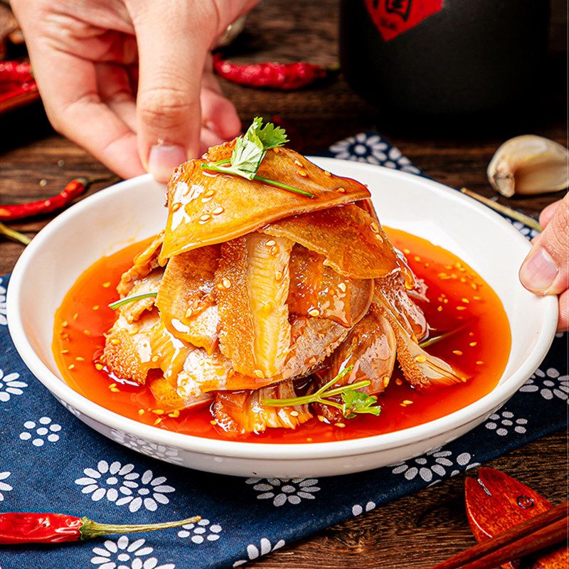 夫妻肺片四川特色麻辣荣牌酒店凉菜开袋即食凉菜