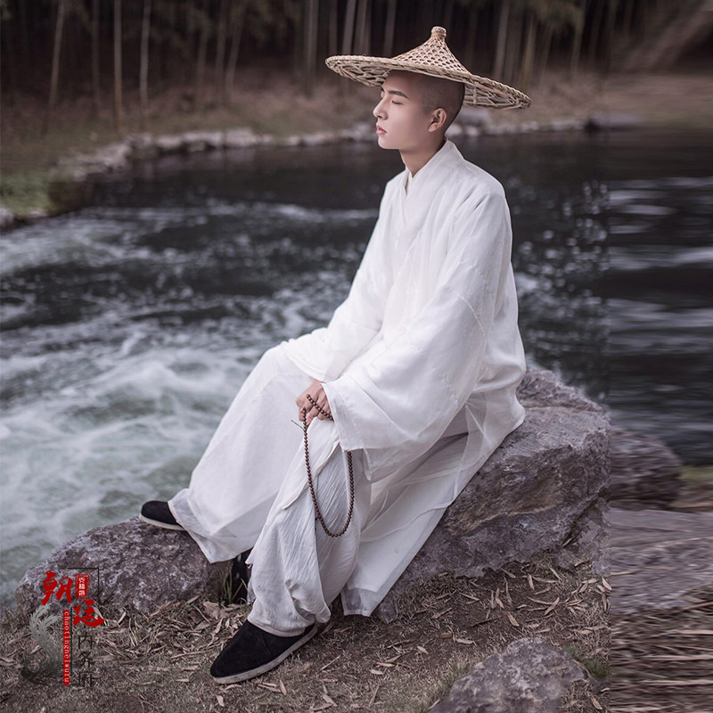棉麻武僧和尚古装出家人服装寺庙和尚服法师法海古装少林寺演出服