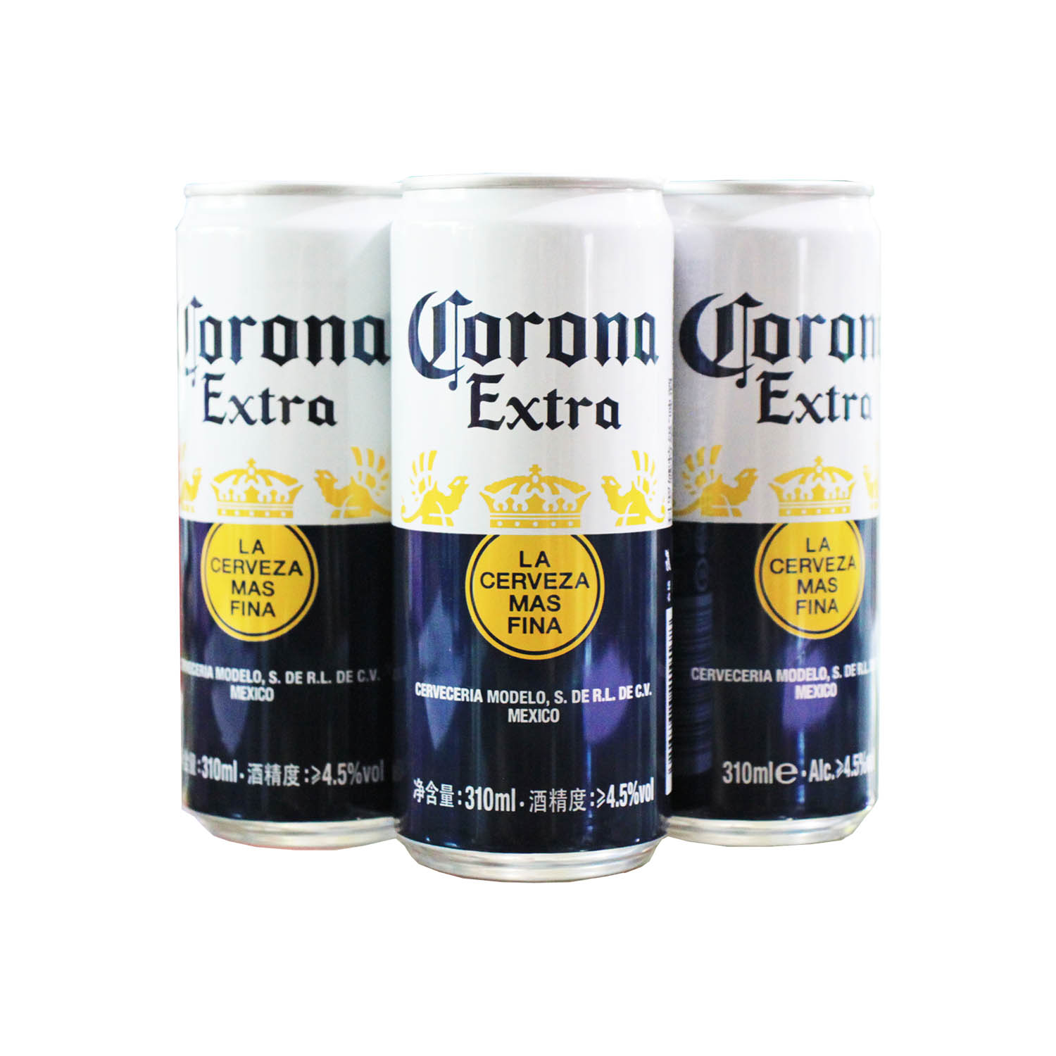 啤酒科罗娜特级拉罐310ml6瓶小瓶宴请聚会定制啤酒