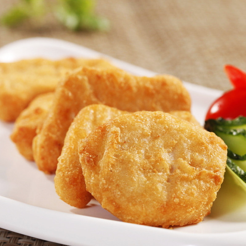 鸡块圣农盐酥鸡米整箱商用美乐原味酒店小吃生鸡肉