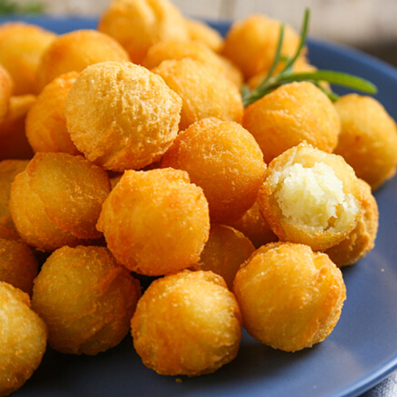 多萨薯球冷冻半成品整箱4包油炸土豆西餐商用薯类制品