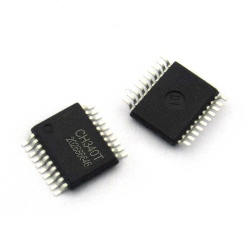 wgsd usb串口芯片 ch340t ch340 ssop-20 ic 芯片
