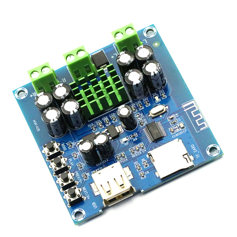 蓝牙功放集成模块放大板双50wtf播放tpa3116d2蓝牙模块