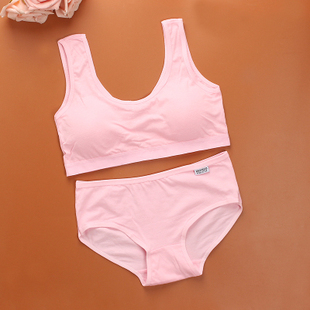 12岁女孩小学生内衣内裤 套装 女童内衣中大童9发育期10儿童内裤 - 痕