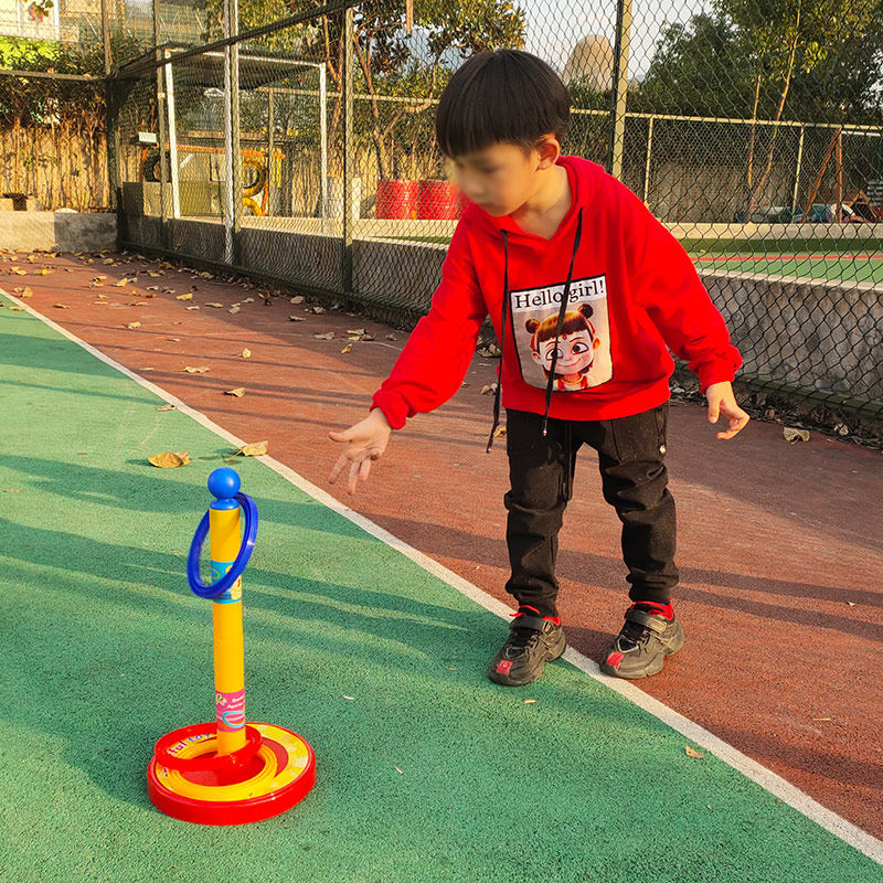 套圈玩具益智七彩儿童套套幼儿园感统训练训练器感统训练器材