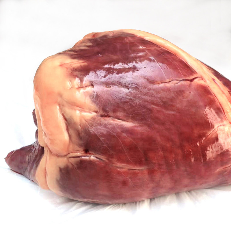 新鲜现杀驴心心脏一个整个驴心生河北特产农家驴肉