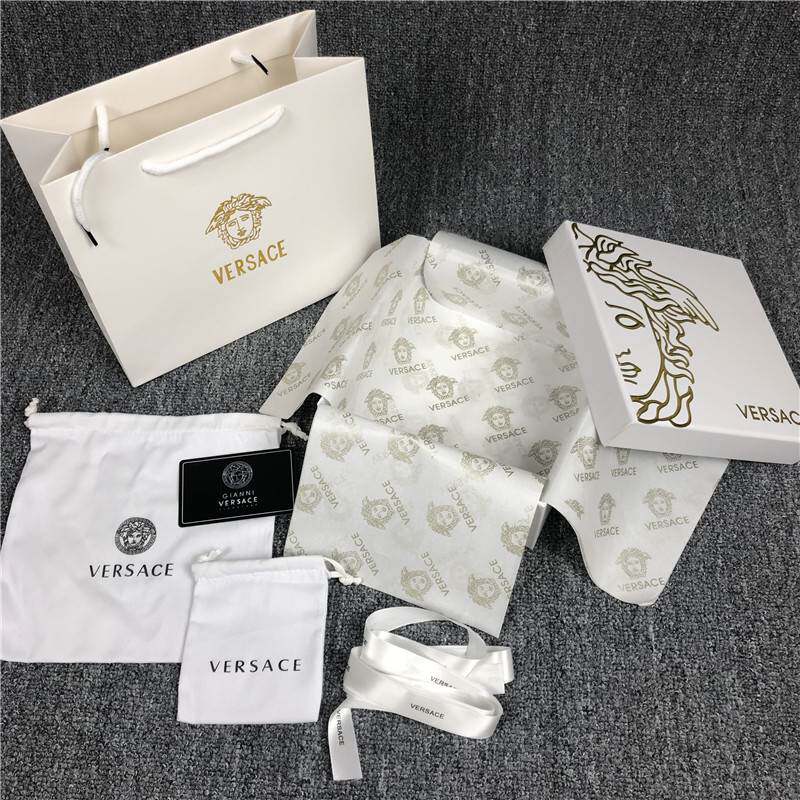 versace范思哲皮带包装包装袋袋子腰带礼盒购物袋人头礼品盒