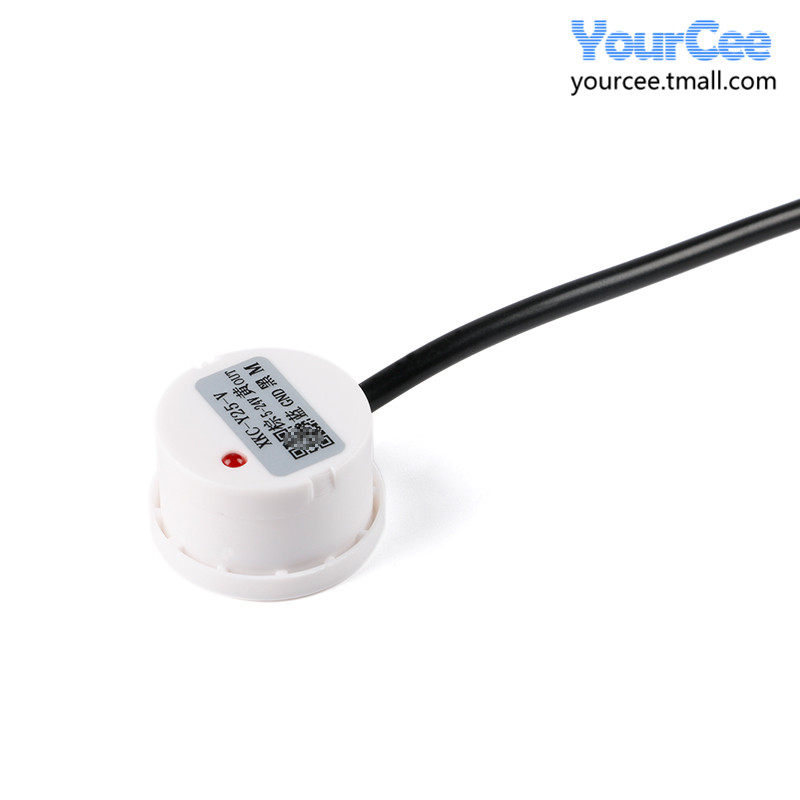 非接触液位传感器xkcy25v外贴水位感应器液体感应液位开关传感器