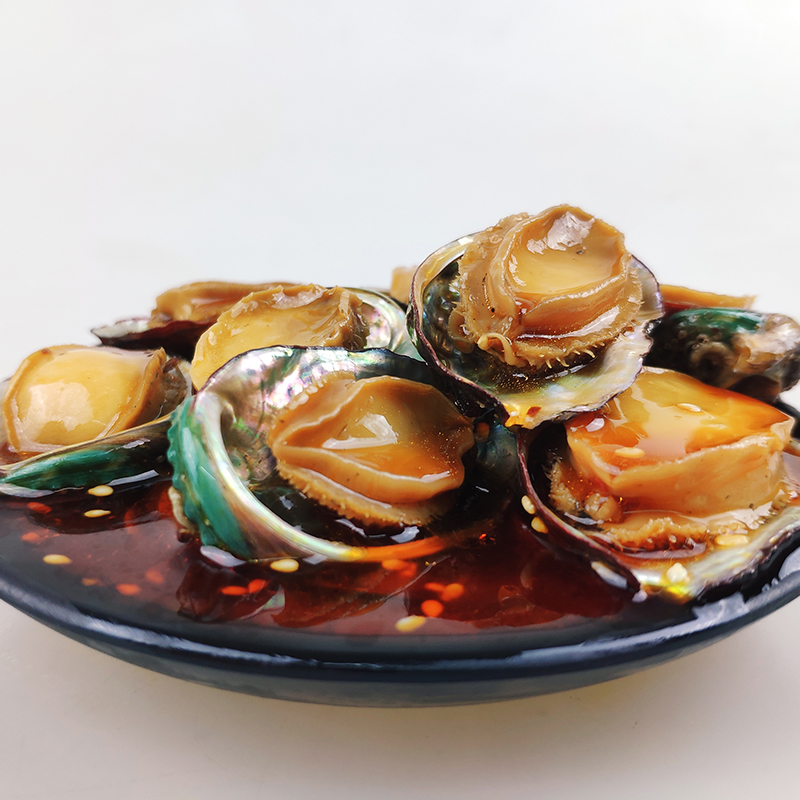 捞汁海鲜鲍鱼罐头香辣熟食380g罐装水产即食下酒菜网红速食送礼