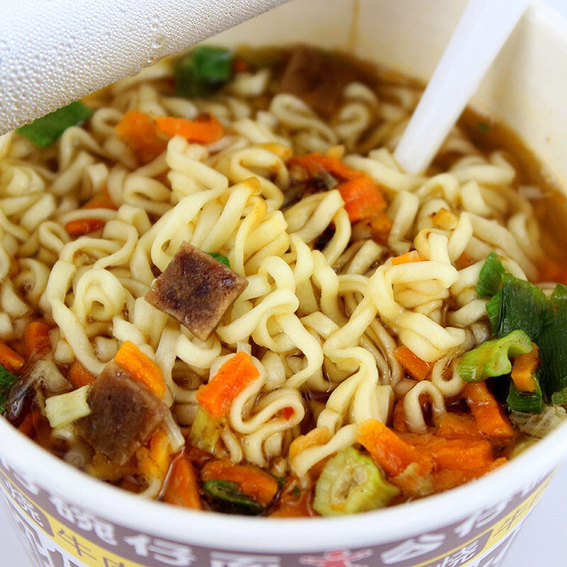 公仔面湾仔香港碗仔面迷你方便面3桶