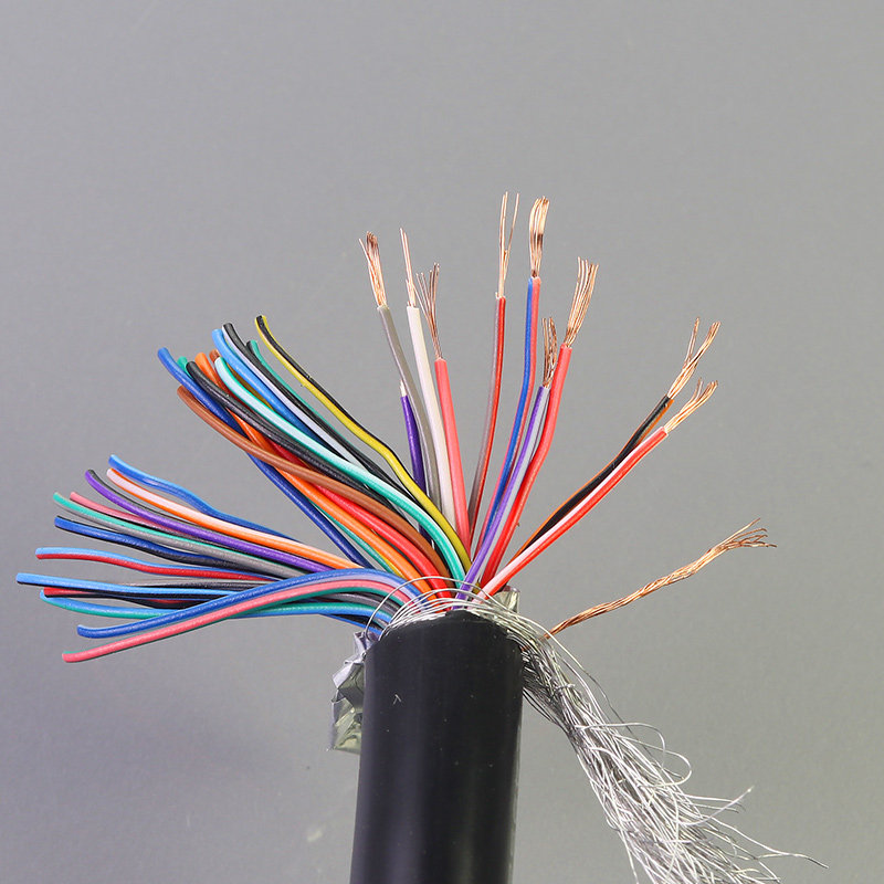 纯铜db37连接线对公延长线芯线双屏蔽数据线37针线连接线