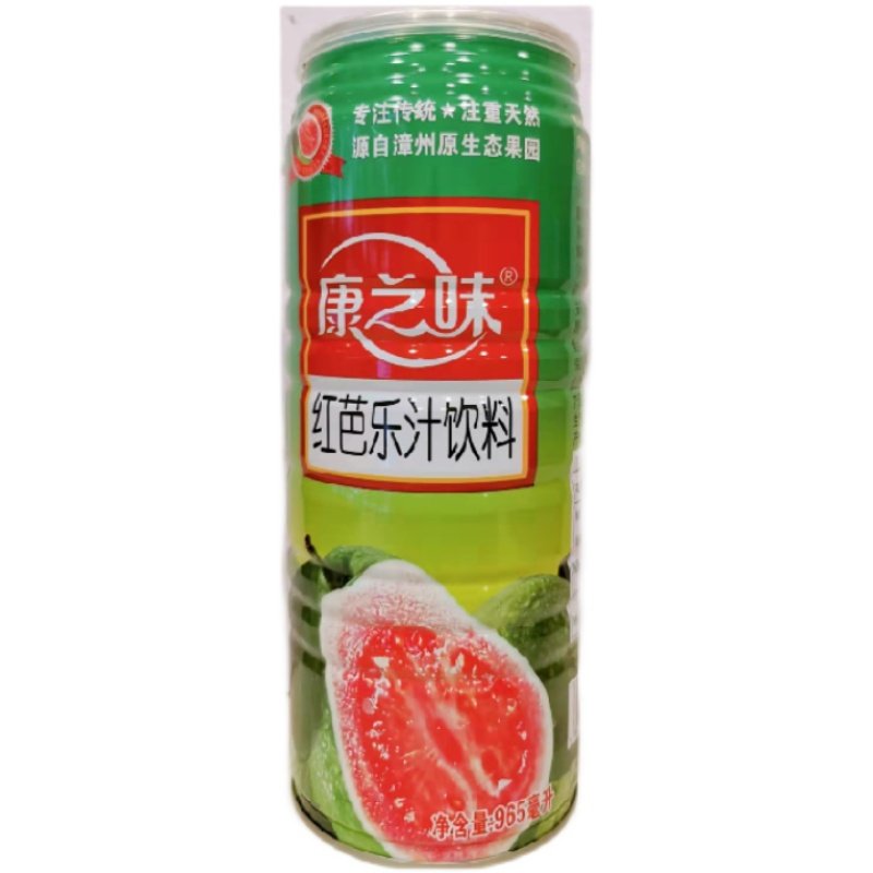 康之味红芭乐汁番石榴果汁饮料965ml6瓶夏日聚餐火锅果味