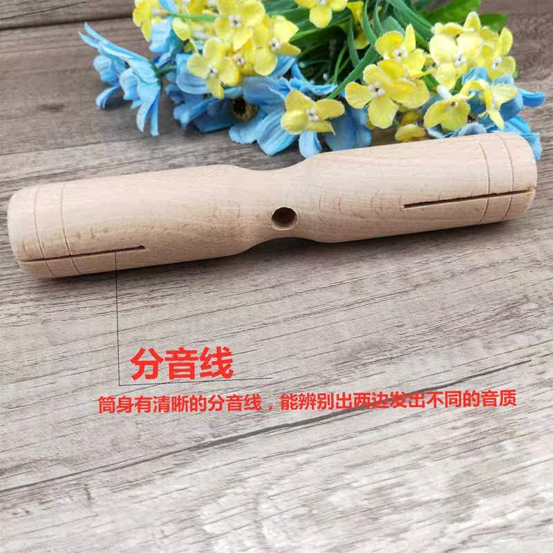 教具大幼儿园奥大号乐双响儿童桶低音乐器筒幼儿学校打击夫原木高