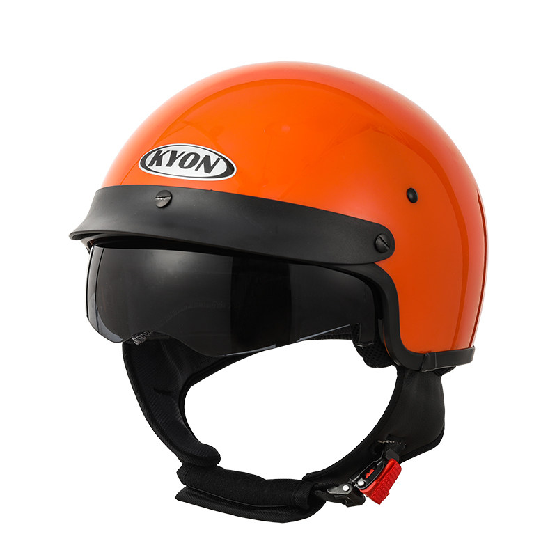 kyon电动车头盔男女四季通用哈雷盔防晒电瓶车安全头盔帽dot认证