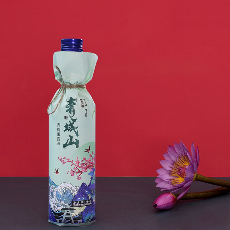 青城山青梅酒梅子酒果酒低度甜酒375ml单瓶10度印象系列
