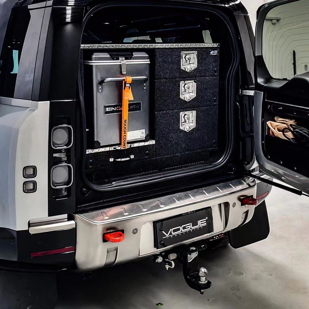 拖车车钩原厂美规方快拆牵引电动路虎新卫士原装拖车钩