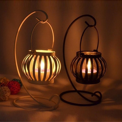 蜡烛长明灯香薰灯罩罩子风情复古烛台装饰品灯架烛台