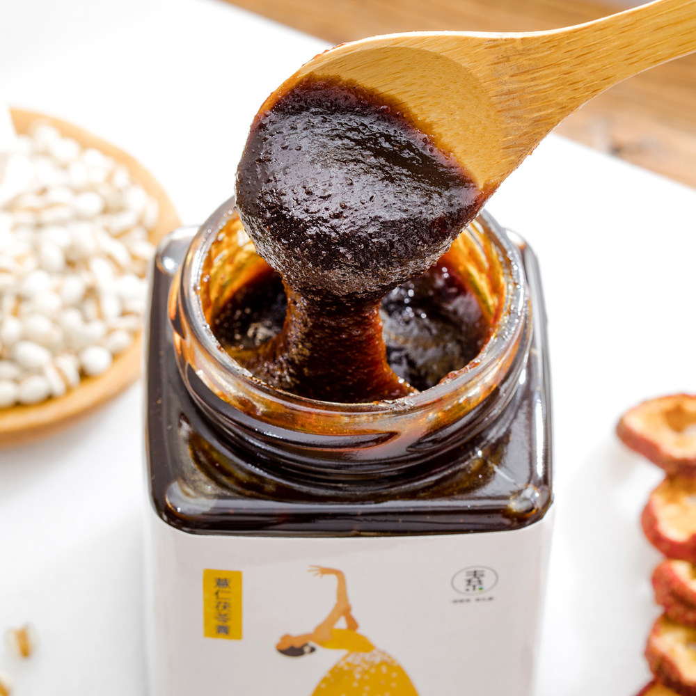 系素蜂蜜薏仁山楂茯苓湿气体质脾胃湿热舌苔茯苓