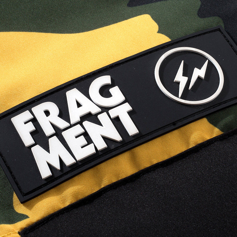 fragmentdesign羽绒服短款潮牌黑色立领白鸭绒羽绒服