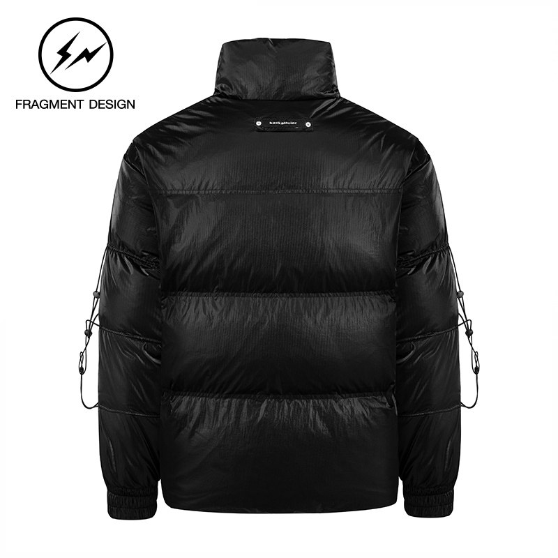 fragmentdesign闪电电白鸭绒男士羽绒服潮牌冬装上衣羽绒服