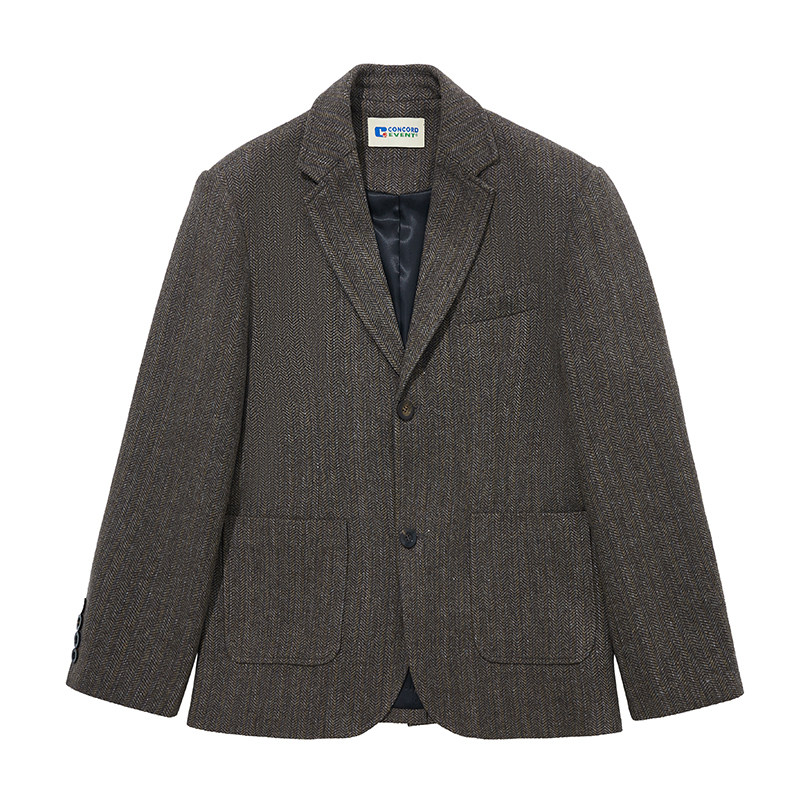 cone秋季新款美式复古休闲小西装外套高级设计感百搭气质小西服女