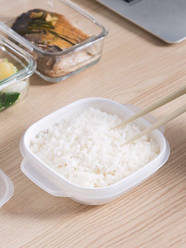 nakaya日本进口饭盒微波炉加热上班族午饭便当水果保鲜盒