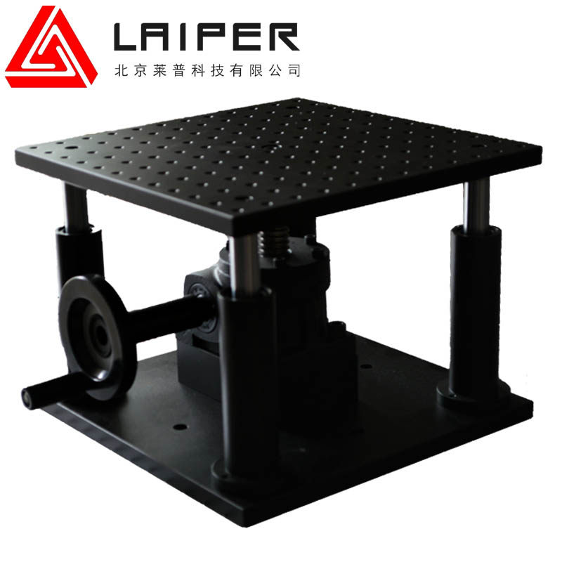 光学手动升降精密微调负载升降机起重实验垂直升降台