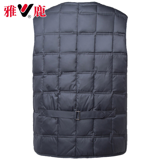 Yale men's vest 2020 spring and autumn new warm vest cotton jacket men's solid color Korean version of the trend sleeveless shirt Yale men's vest 2020 spring and autumn new warm vest cotton jacket men's solid color Korean version of the trend sleeveless shirt