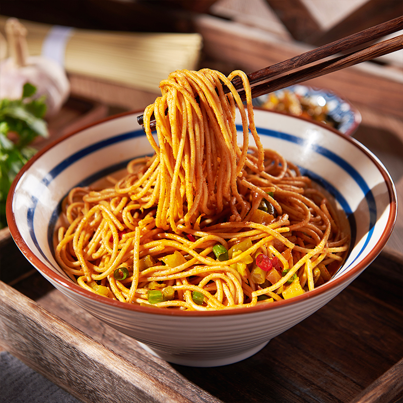 武汉热干面非油炸碱水水面正宗湖北特产方便面条