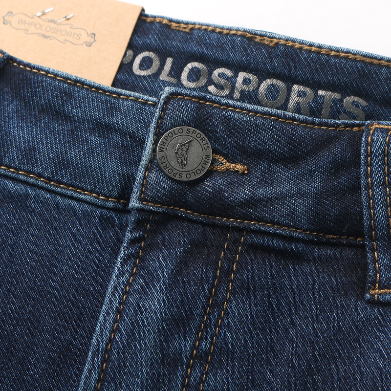 polo保罗男士牛仔裤2022新款弹力中腰商务休闲牛仔裤