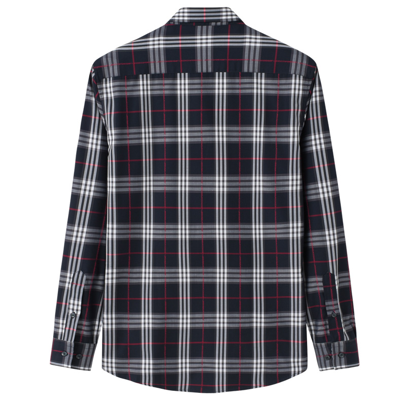 polo保罗长袖衬衫2022秋季sport商务休闲格子衬衫