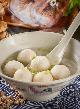 邵子牙厦门特产手工纯鱼肉丸子鱼丸
