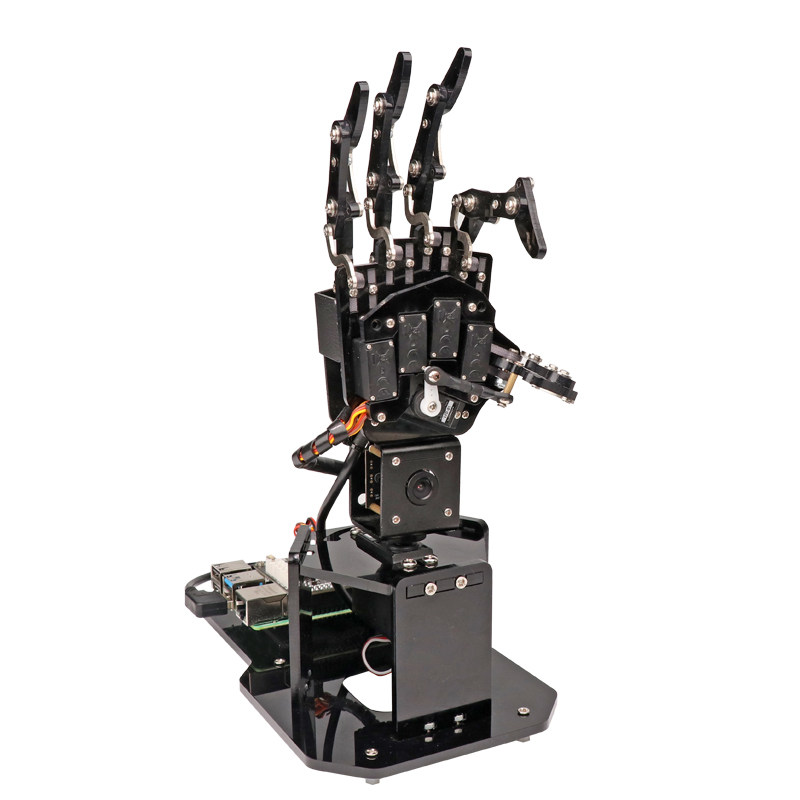 幻尔 树莓派4b灵巧手uhandpi机械手掌机器人视觉体感识别颜色识别