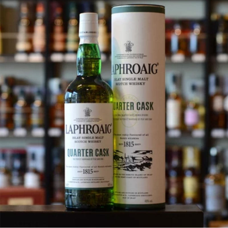 弗格苏格兰麦芽威士忌4桶艾雷laphroaigquartercask威士忌
