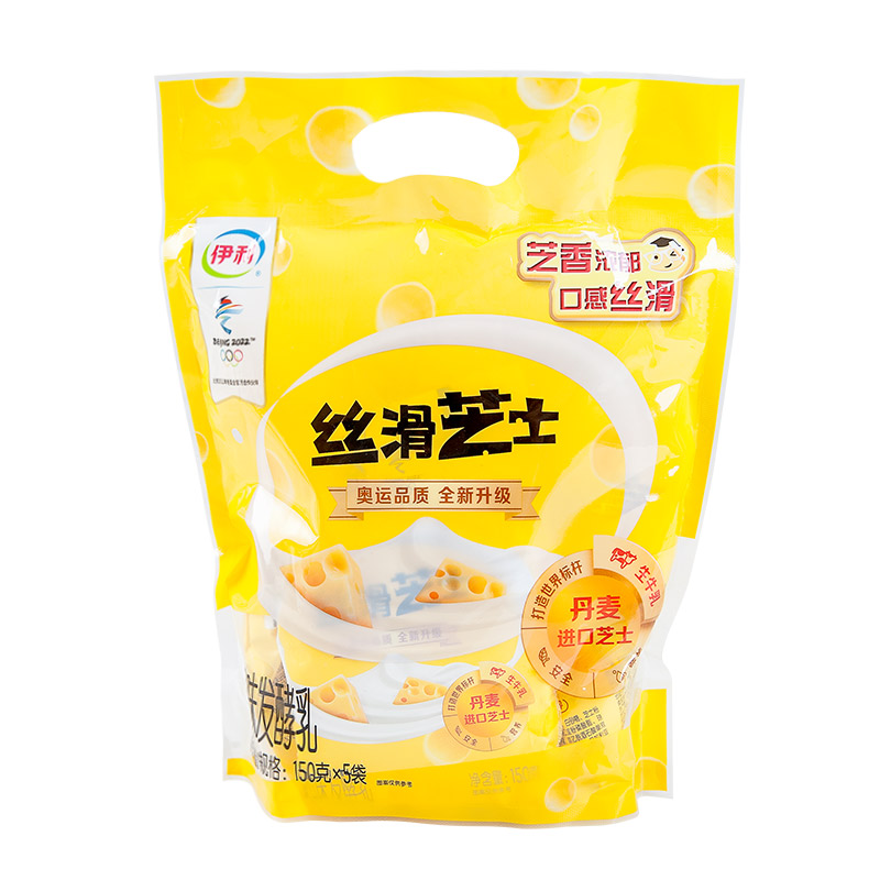 伊利丝滑芝士酸奶150g15浓缩风味发酵乳益生网红低温奶