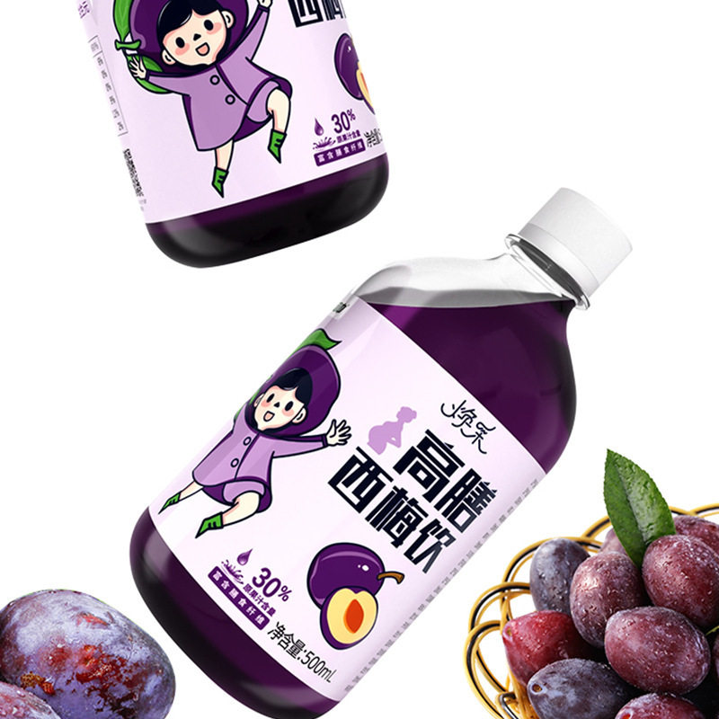 江中高西梅饮料汁果果蔬纤维膳食瓶装浓缩500ml其他药食同源食品