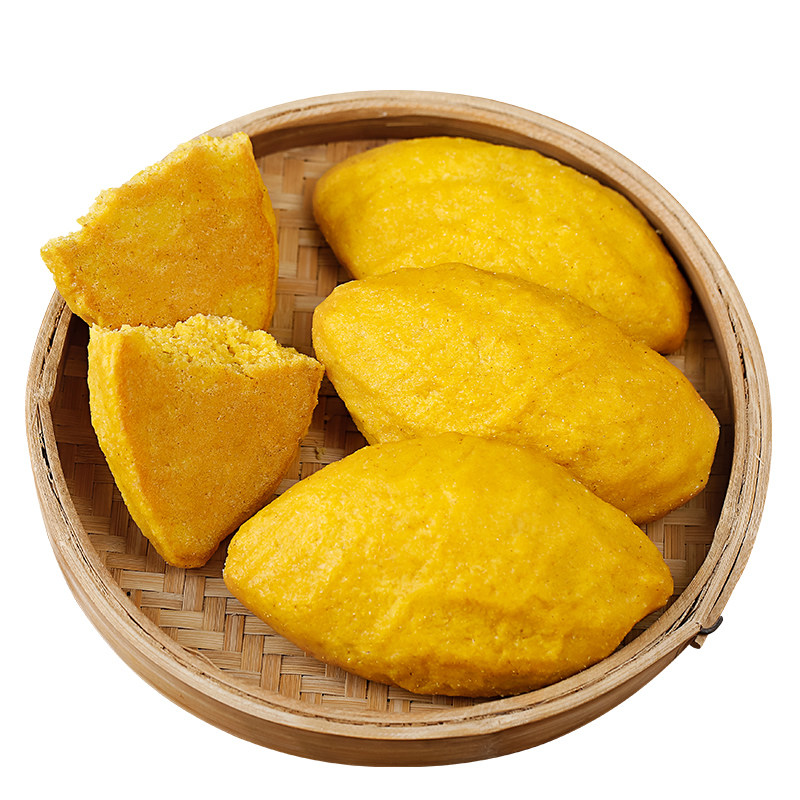 顺丰包邮早餐玉米面饼子加糖杂粮窝窝头孕妇粗粮包点
