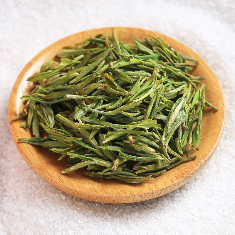 金寨黄芽2022新茶特级绿茶安徽明前毛尖嫩芽黄茶